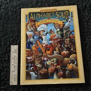 Large Picture Book- Alphabet Soup A Feast of Letters
